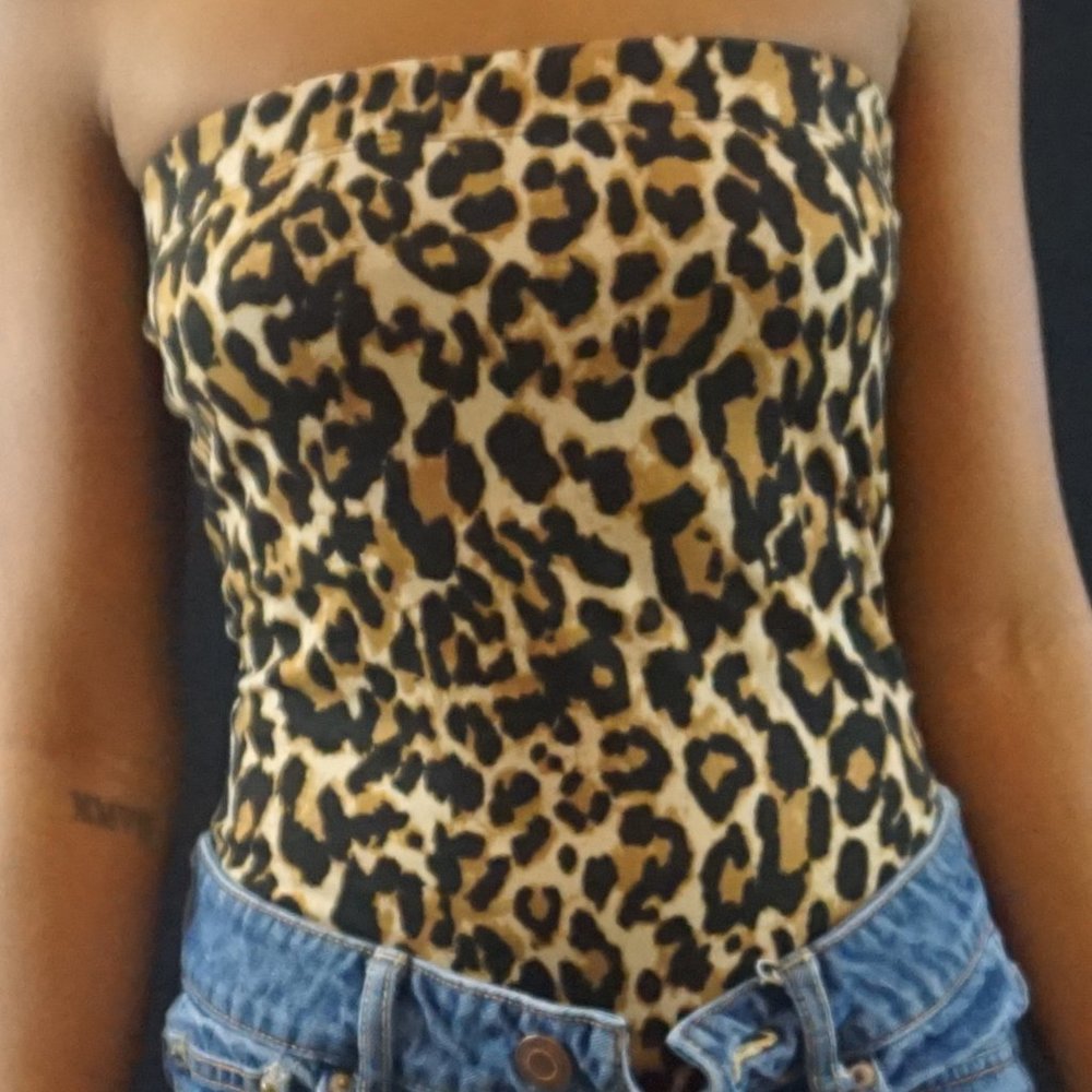 Leopard Print Bodysuit